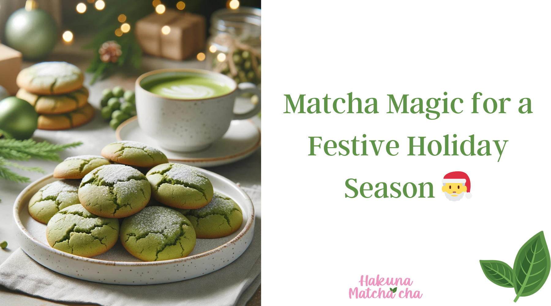 🎄 Matcha Magic for a Festive Holiday Season 🎅🍵