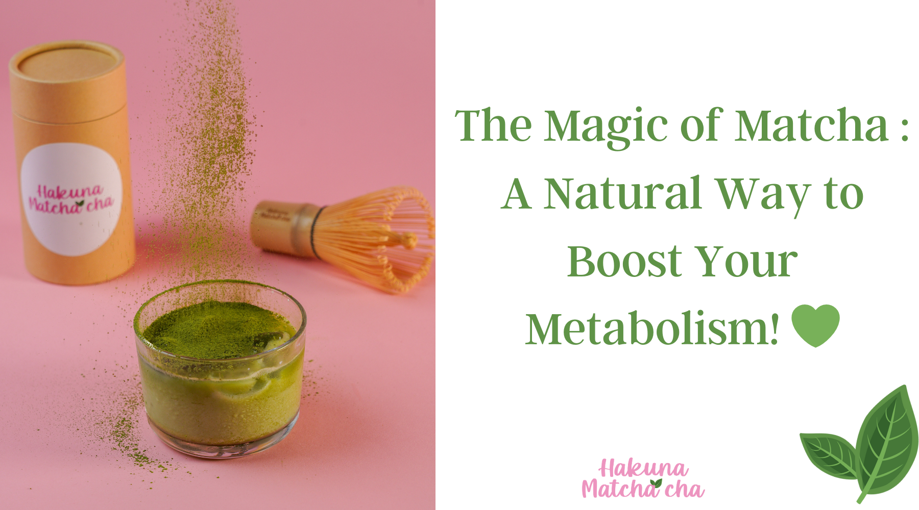 The Magic of Matcha: A Natural Way to Boost Your Metabolism! 💚