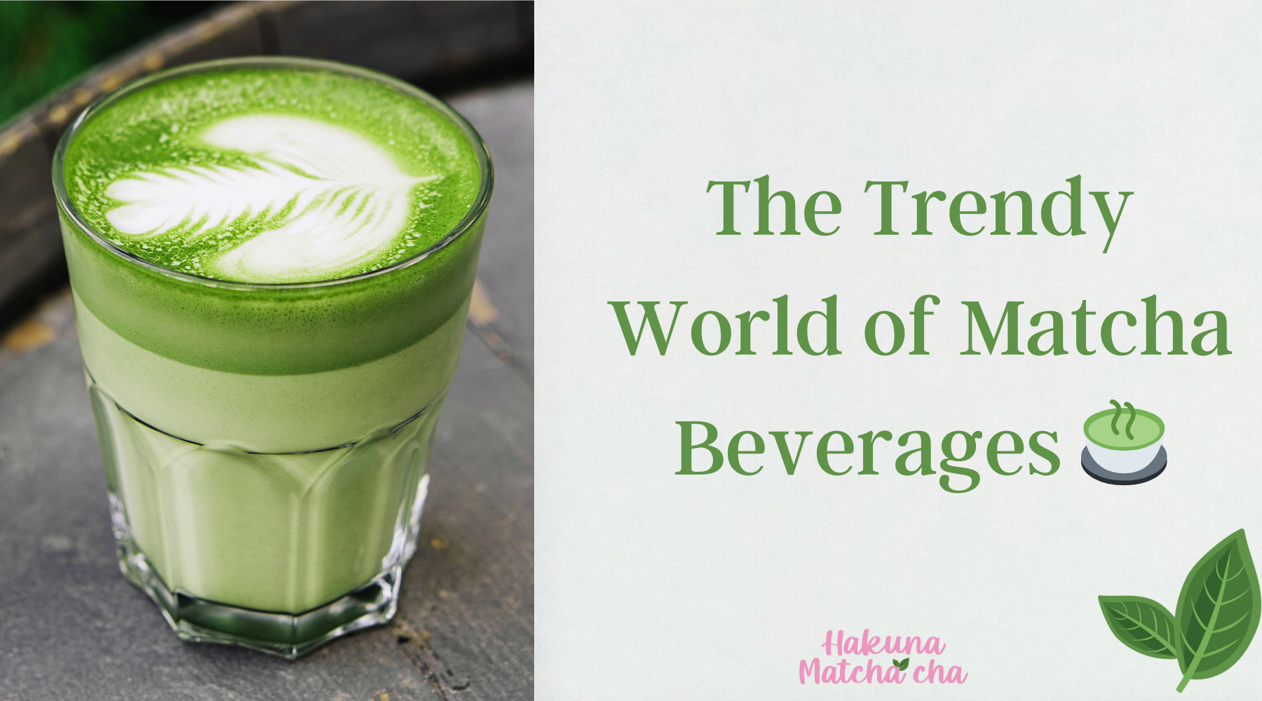 The Trendy World of Matcha Beverages 🍵