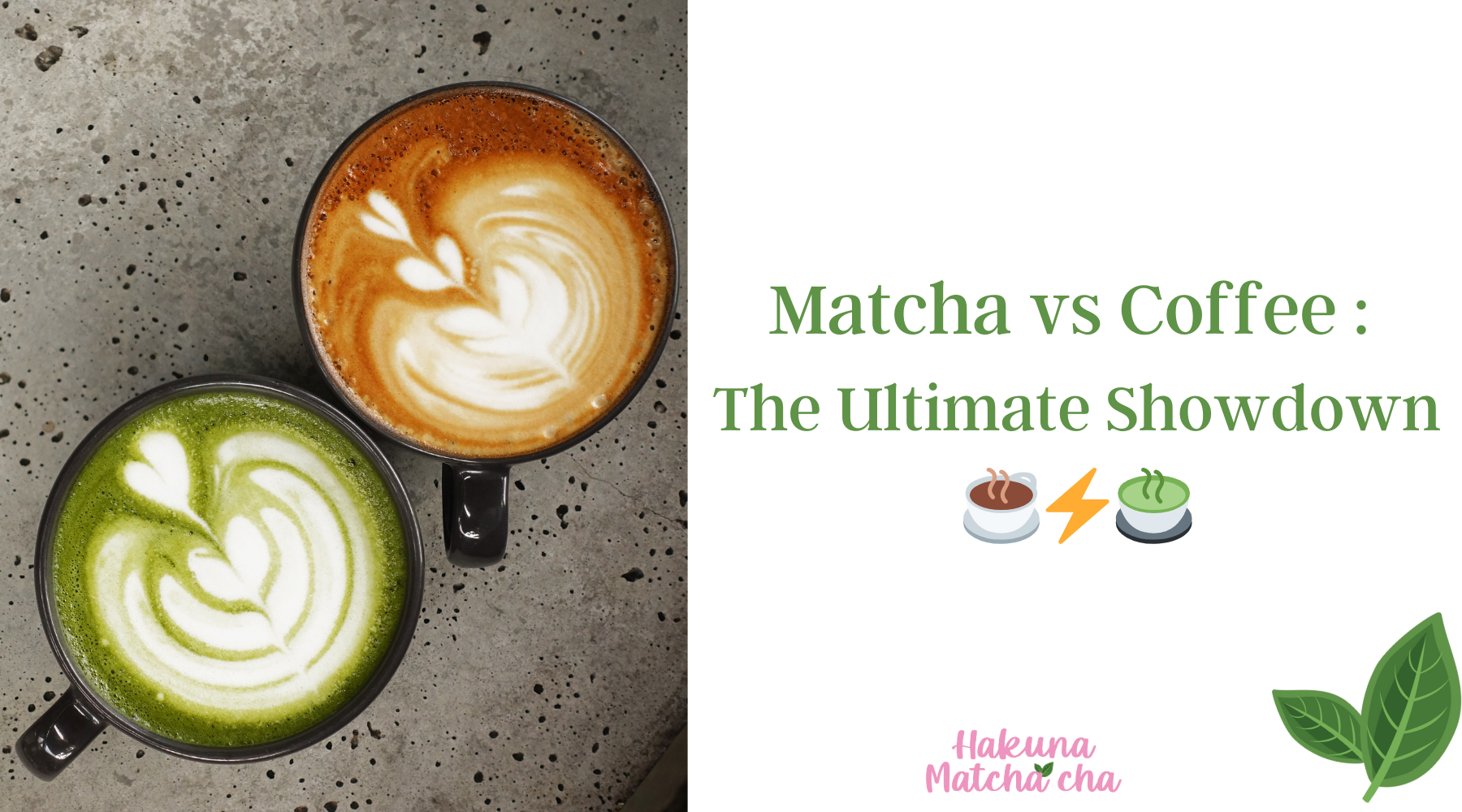 Matcha vs Coffee: The Ultimate Showdown ☕⚡🍵