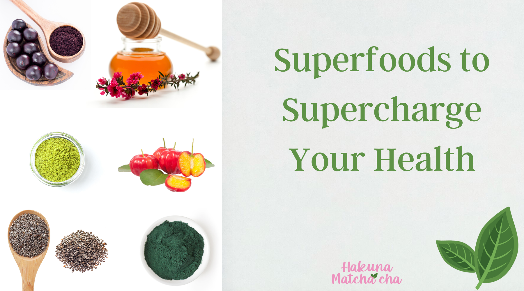 Superfoods to supercharge your health