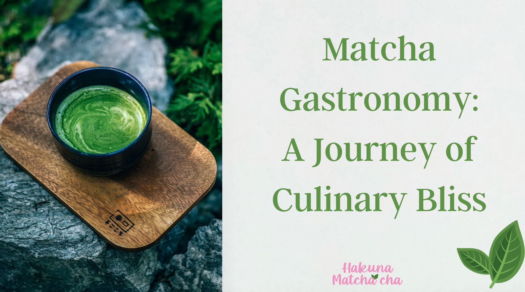 Matcha Gastronomy: A Journey of Culinary Bliss