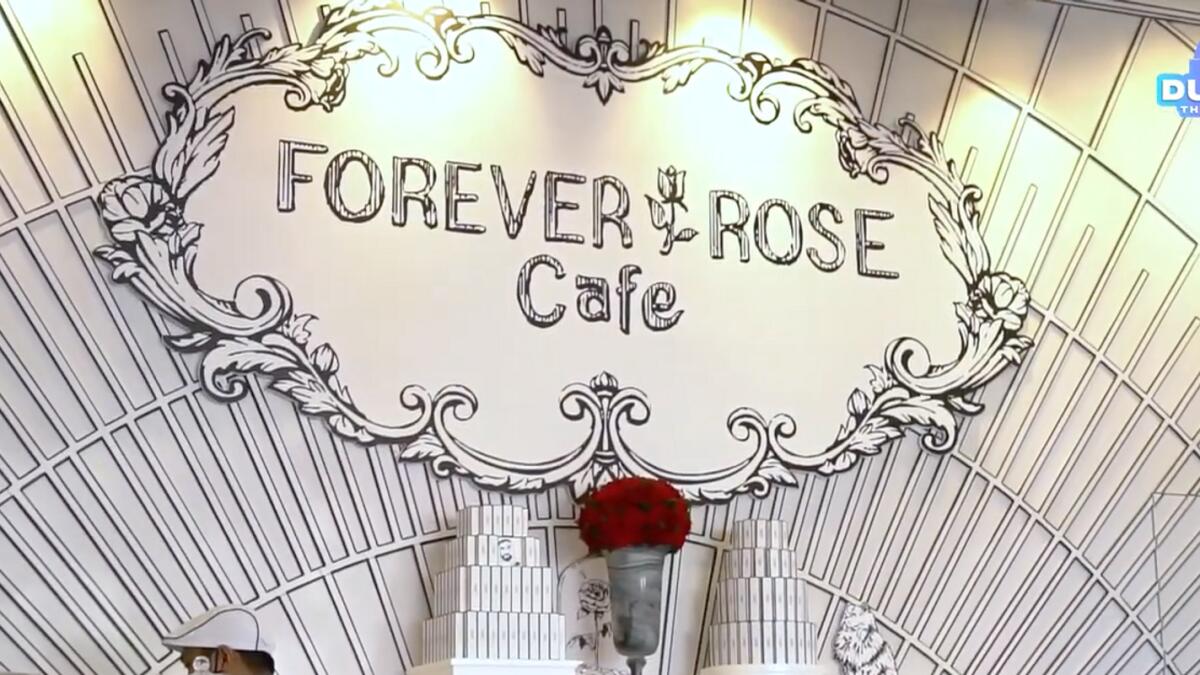 Forever rose cafe matcha